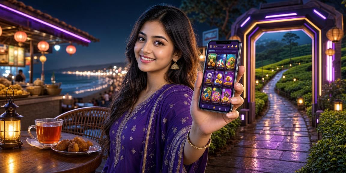 কক্সবাজার চা বাগানে মোবাইলে bajiapp247 ক্যাসিনো উপভোগ করছেন ব্যবহারকারী